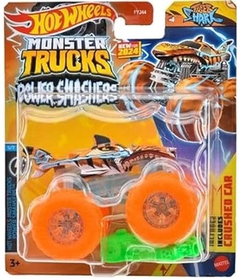駿河屋 1 64 タイガーシャーク Hot Wheels モンスタートラック HTM68 ホットウィールhotwheels