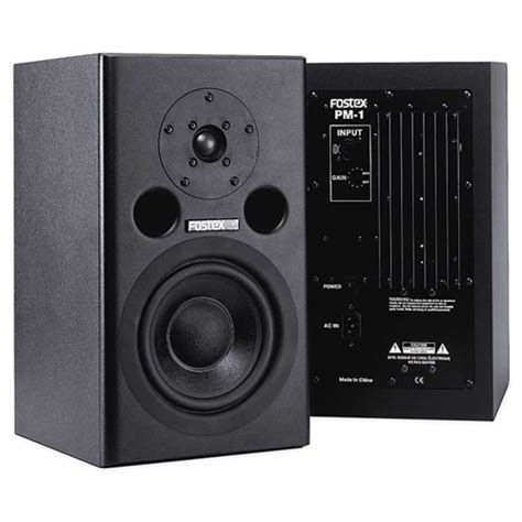 Disc Fostex Pm Active Studio Monitors Pair At Gear Music