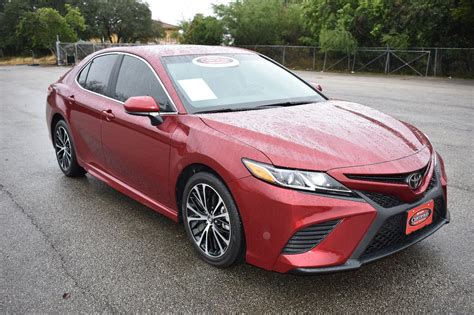 Pre Owned Toyota Camry Se Dr Car In San Antonio Red