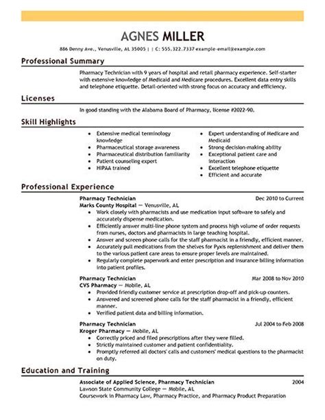 resume template good resume titles examples