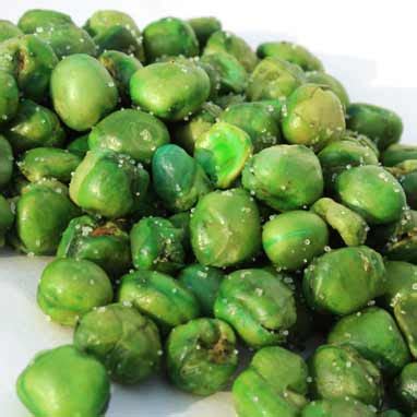 Roasted Salted Green Peas Healthy Alternative Great Snack