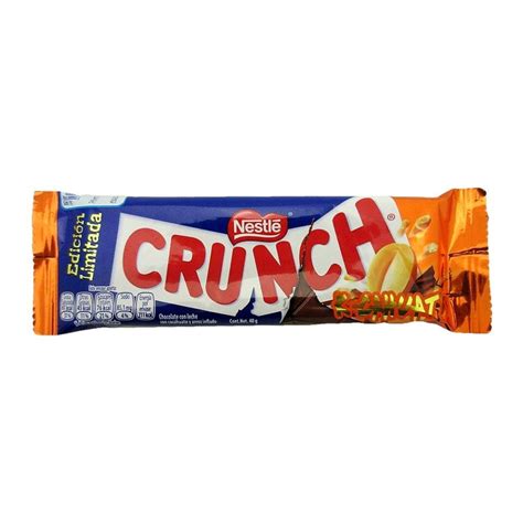 Chocolate Nestl Crunch Edici N Limitada Con Cacahuate Y Arroz Inflado