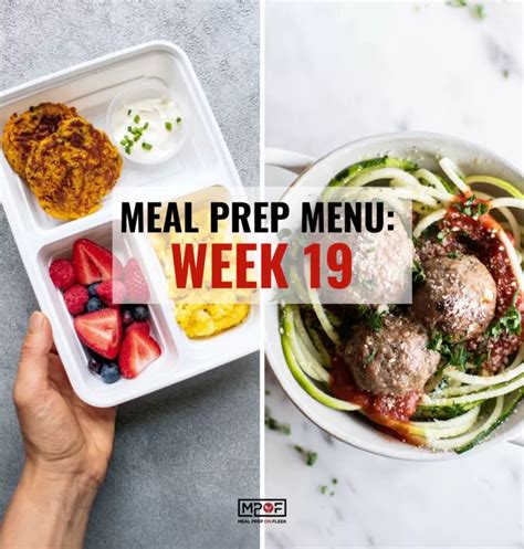 Meal Prep Menu 2023: Week 19 | Meal Prep on Fleek