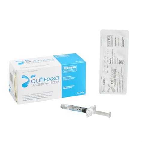 Euflexxa Sodium Hyaluronate 10 Mg ML Injection Prefilled Syringe 2 ML