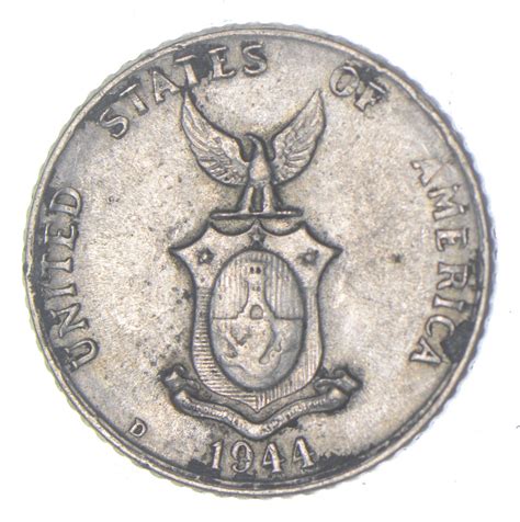 Silver Roughly The Size Of A Dime Philippines Centavos