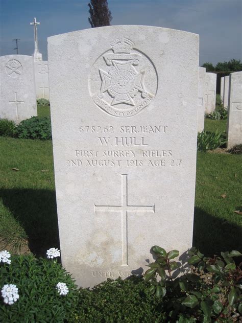 Serjeant Walter Hull inconnu 1918 Mémorial Find a Grave