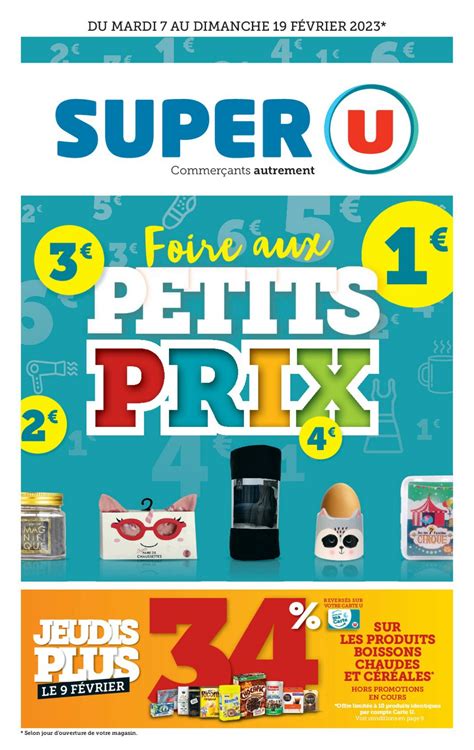 Catalogue Super U du 7 février au 19 février, 2023 » Catalogues ...