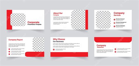 Premium Vector | Corporate business presentation template design