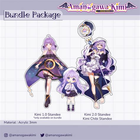 Jual Bundle Package 3 In 1 Acrylic Standee Kimi 2 0 Kimi 1 0