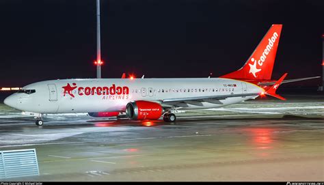 TC MKS Corendon Airlines Boeing 737 8 MAX Photo By Michael Seiler ID