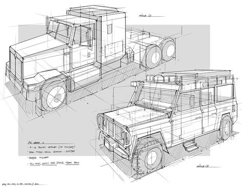 Car Perspective Drawing at PaintingValley.com | Explore collection of Car Perspective Drawing