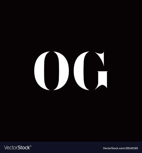 og logo letter initial designs template royalty  vector