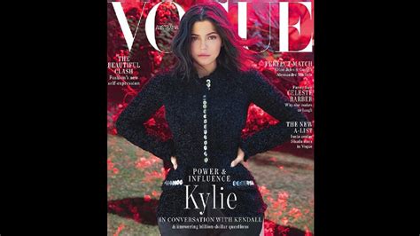 Kylie Jenner Features On Cover Of Vogue Australia September Edition