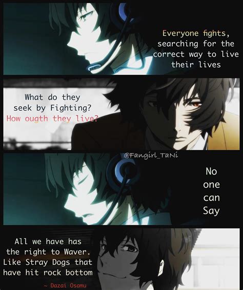 Anime Quote Meme Editor On Twitter Anime Quote Dazai Osamu Anime | Hot ...