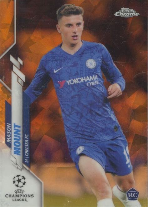 Mason Mount Topps Chrome Uefa Champions League Sapphire Edition