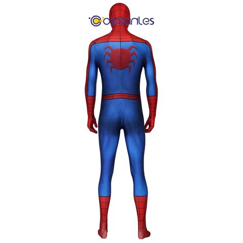 Spider-man PS4 Game Cosplay Costumes Spandex Suit