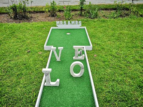 Lancashire Crazy Golf In 2024 Golf Wedding Golf Course Wedding Diy