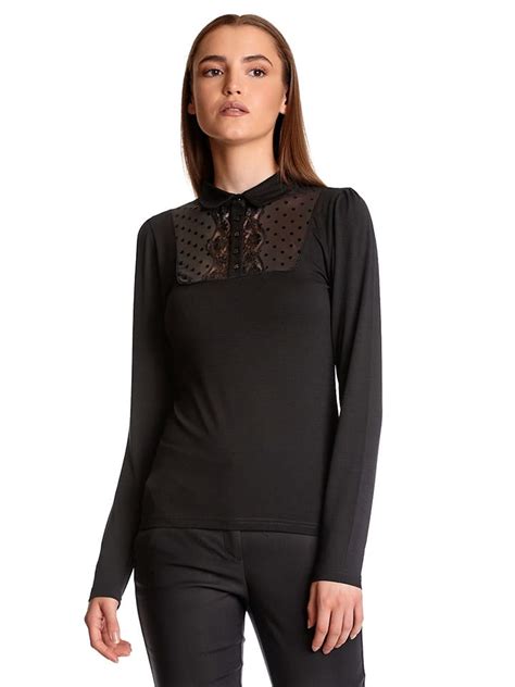 Vive Maria Bluse Montmartre In Schwarz G Nstig Kaufen Limango