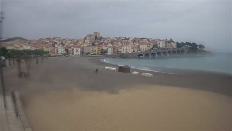 Webcam Banyuls-sur-Mer: Plage Centrale