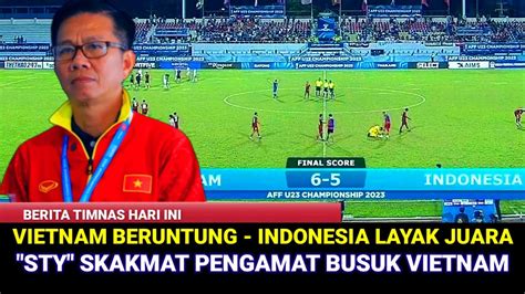 Pengakuan Jujur Pelatih Vietnam Indonesia Layak Juaraerick Tetap