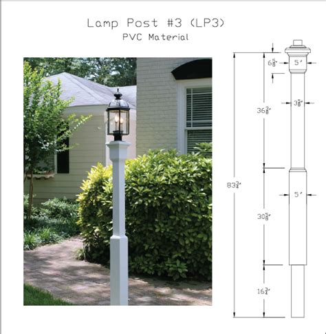 Pvc Lamp Posts Capitol City Lumber