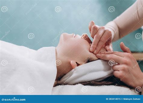 Facial Massage Beauty Treatment Stock Image Image Of Medicine