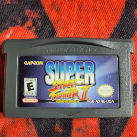 Super Street Fighter II Turbo Revival Nintendo Game Boy Advance 2001