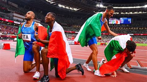 Litalia Oro Alle World Relays La Di Jacobs E Tortu Trionfa Ai