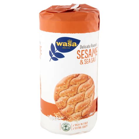 Wasa Sesame And Sea Salt 290 G Carrefour