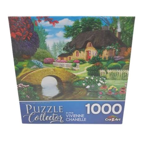 Cra Z Art Puzzle Collector Storybook Cottage Piece Jigsaw Puzzle