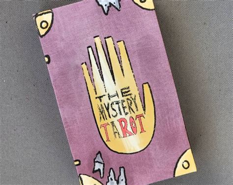 Second Printing The Mystery Tarot A Gravity Falls Inspired Card