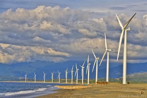 Bangui Wind Farm The Wind Farm Uses 20 Units Of 70 Meter H Flickr