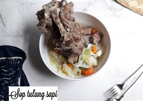 Resep Sop Tulang Sapi Oleh Mama Fathan Cookpad