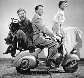 Roman Holiday Vespa Scene