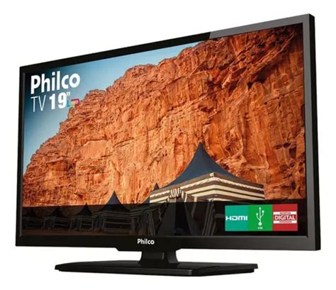 Monitor Tv Philco Led Polegadas Ph B D Preto Parcelamento Sem