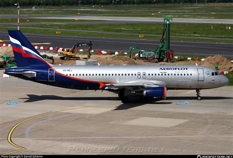 VQ BEJ Aeroflot Russian Airlines Airbus A320 214 Photo By Daniel