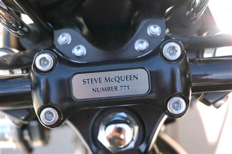 Steve McQueen Bonneville