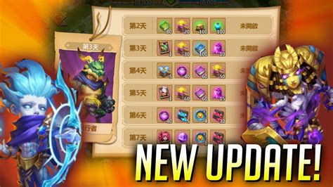 New UPDATE New Heroes Explained Rewards Adjustments Castle Clash YouTube