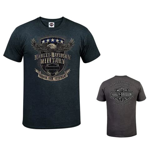 Harley Davidson Military Men S Graphic T Shirt Overseas Tour