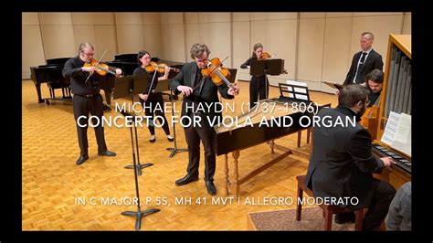 Michael Haydn Concerto For Viola And Organ In C Major Mvt I Allegro