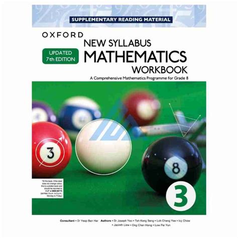 New Syllabus D Mathematics Workbook 3 D3 Updated 7th Edition Maryam