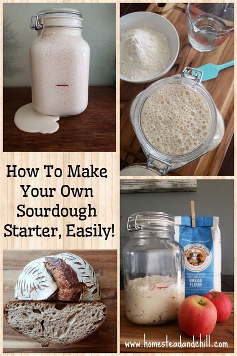 How To Make Your Own Sourdough Starter From Scratch Recipe