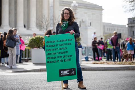 Le Droit à Lavortement Aux États Unis Entretien Avec Tarah Demant Amnesty International