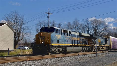 CSXT M217 13 By Hobbs With CSX 1827 B O Leading YouTube