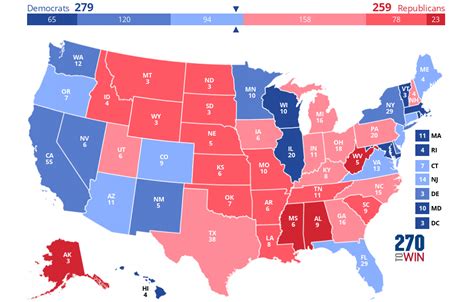 2024 Presidential Election Interactive Map AE0