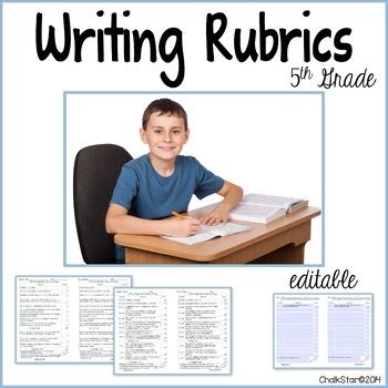 Writing Rubrics For Fifth Grade