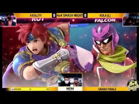 SSBU 4o4 Smash Night 5 Kola Roy Vs Fatality Captain Falcon