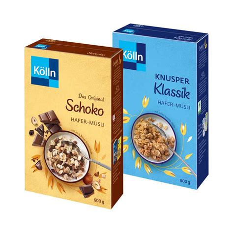 KÖLLN HAFER MÜSLI SCHOKO und weitere Sorten je 600 g Pckg ansehen