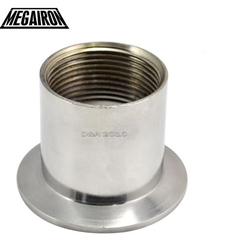 Megairon Dn Stainless Steel Ss Sanitary Female Threaded