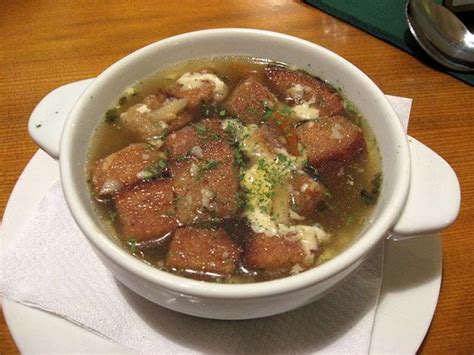 Traditional Czech Garlic Soup